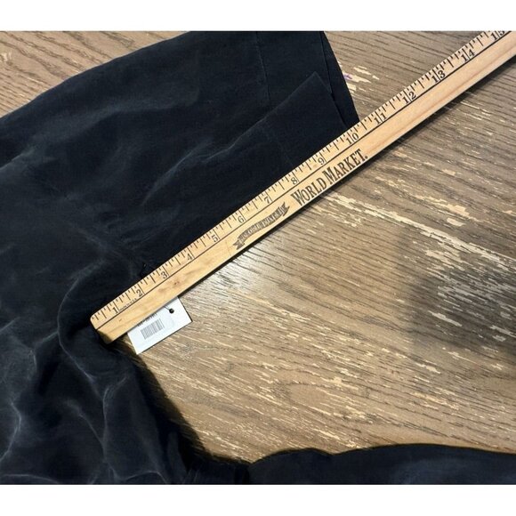 envelope 1976 dress San Diego Black Wrap Minimalist Chic Size 40 NWT $515 - Picture 13 of 16